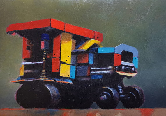 Still life<br>
A5 - acrylic on paper