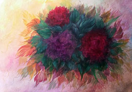 Still life WIP<br>
A4 - acrylic on paper