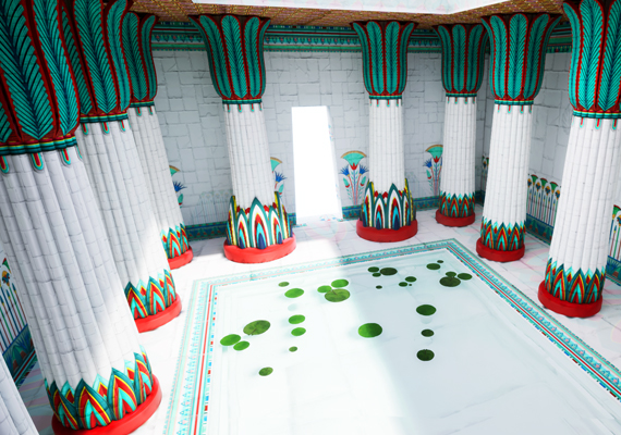 Modelling - Texturing - UV Mapping - Lighting - Post processing