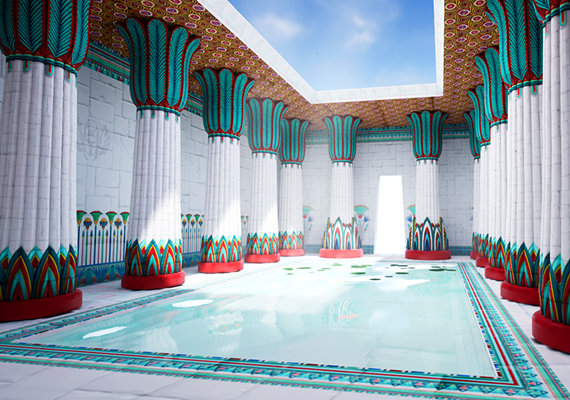 Modelling - Texturing - UV Mapping - Lighting - Post processing